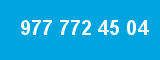 977 772 45 04 977 772 45 04